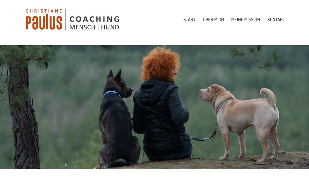 Christiane Paulus – Coaching für den Menschen mit Hund